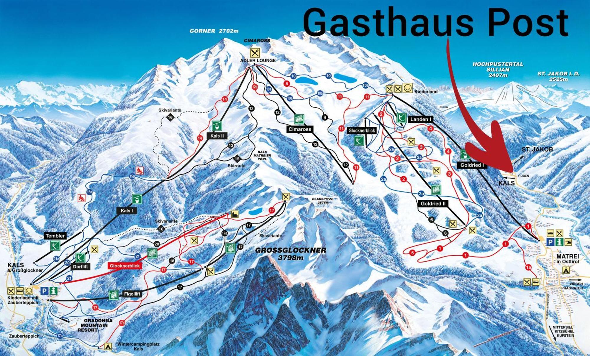 Gasthaus Post Matrei in Osttirol Εξωτερικό φωτογραφία